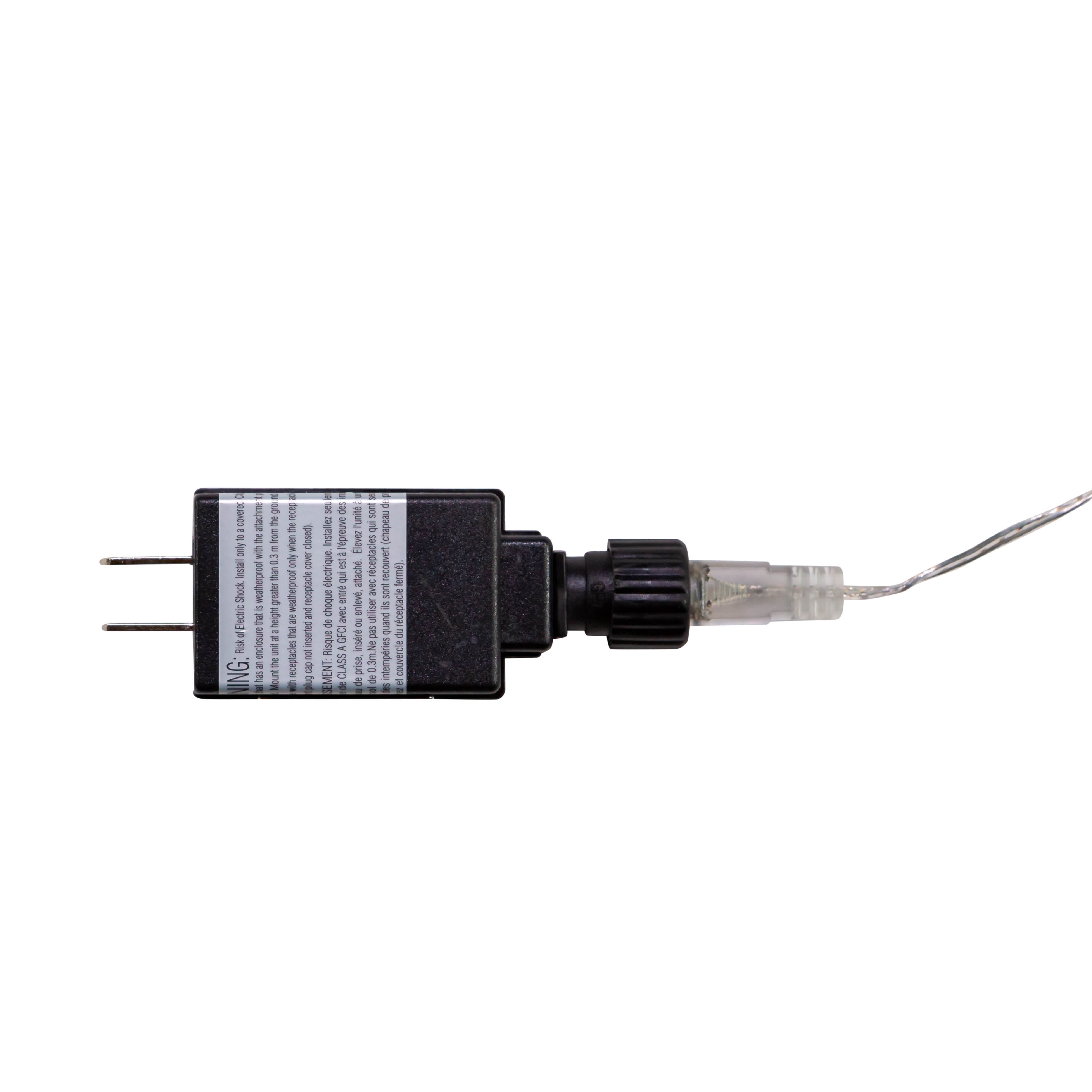 Kurt Adler 240-Light 9.8-Foot Warm White LED Cascade Light Set